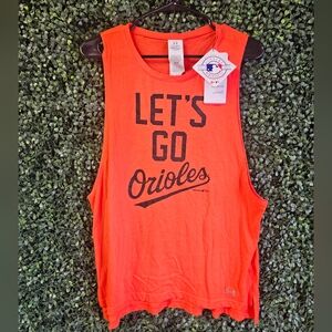 Womens Large NWT Under Armour Lets Go Orioles Tank Top